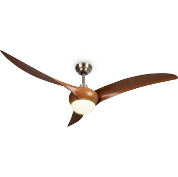 Vzduchotechnika Klarstein Monteverde 132 cm 41 W stropní ventilátor se světlem teak (10035788)