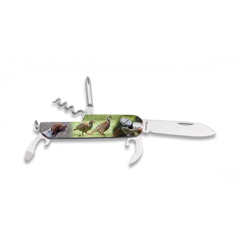 Pracovní nůž Kapesní zavírací nůž multifunkční Koroptev 3D Albainox 11129