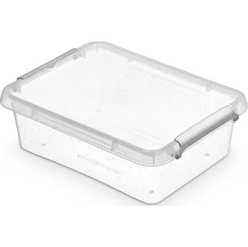Dóza na potraviny Orplast Box antibakteriální 1,15 l 19,5x15x6cm, transparentní plast