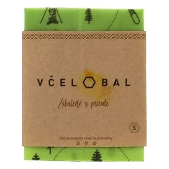 Papírový ubrousek Včelobal voskovaný ubrousek - Turista, velikost S (Ekologický voskovaný ubrousek pro opakované použití)