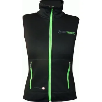 cyklistický dres Vesta dámská HAVEN Thermotec černo/zelená L