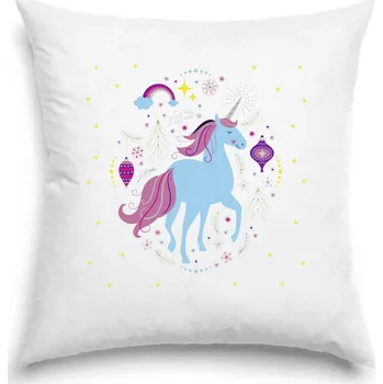 Polštář Polštář - Vánoční jednorožec
