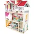 Domeček pro panenku BINO 83557 Třípatrový domeček pro panenky