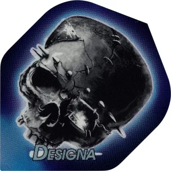 Příslušenství pro šipky Designa Letky 3D Skull F0615
