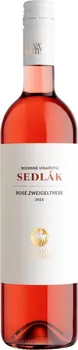 Víno Vinařství Sedlák Zweigeltrebe rosé 2021 svatomartinské 0,75 l