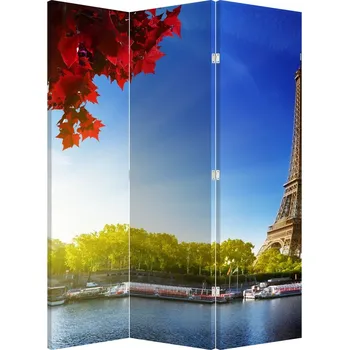 Paraván LuxusniObrazy.cz Paraván - Podzim v Paříži