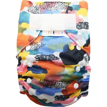 Plena Breberky BIO Bambusová kapsová plenka (M) - Malované mraky SZ