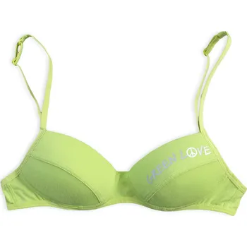 Dívčí podprsenka KEY GREEN LOVE zelená Velikost: 70BB