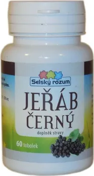 Přírodní produkt Selský rozum Jeřáb černý 350 mg 10:1 60 tob.