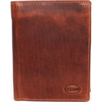 Kabelka Pánská "Hunter" kožená peněženka HGL no. 4501 + RFID hnědá