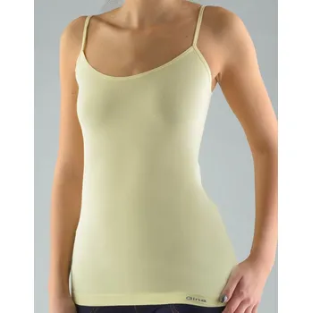 Gina Výhodné balení 5 kusů - Košilka s úzkými ramínky 08015P Barva/Velikost: vanilková / M/L