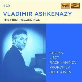Zahraniční hudba 4CD Frédéric Chopin: Vladimir Ashkenazy - The First Recordings 2019