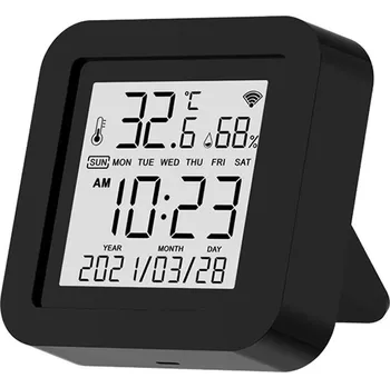 Sada domovního alarmu LURECOM S09 Tuya - WiFi IR dálkový ovladač a regulátor, vestavěný senzor teploty a vlhkosti vzduchu, pro APP TuyaSmart