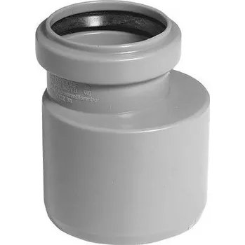 kanalizace HTR redukce krátká DN 100/75 šedá