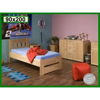 Postel Jednolůžko Filip senior Šířka: 80x200, Moření: Ořech