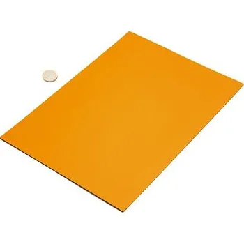 Oranžová magnetická fólie A4