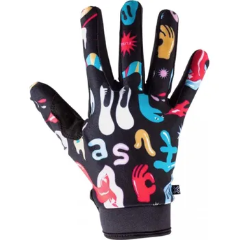 Cyklistické rukavice Dlouhoprsté rukavice Fuse CHROMA CRAZY SNAKE černá L