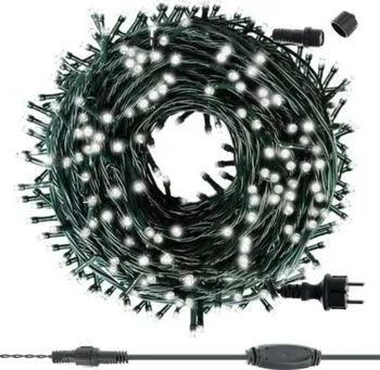 Vánoční osvětlení Iso Trade 11366 řetěz 200 LED studená bílá