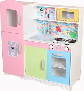 Dětská kuchyňka Wiky W014176 růžová/zelená/modrá