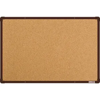 Kancelářský nábytek Korková nástěnka 60x90 (AL rám hnědý)