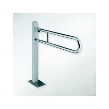 Madlo do koupelny Help sklopný úchyt ukotvený do země 813mm, nerez