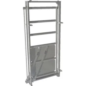 Ohradník Dělící dveře zavírací do manipulační ohrady pro skot vnitřní průměr 70 cm