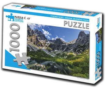 Puzzle Tourist Edition Vysoké Tatry Dolina Zeleného plesa 1000 dílků