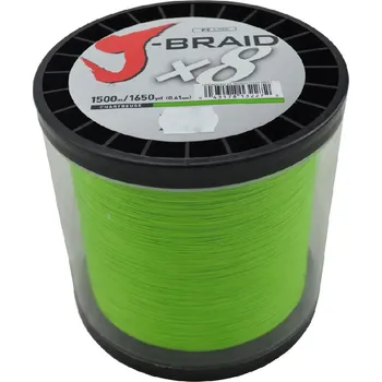 Daiwa Pletená šňůra J-Braid Chartreuse 1m 0,16mm 9,0kg - Nutné dokoupit cívku kód: 12025