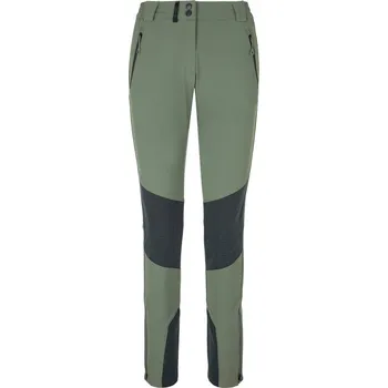 Dámské kalhoty Dámské outdoorové kalhoty Kilpi NUUK-W khaki 44