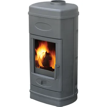 Krbová kamna Plamen Aurora šedá