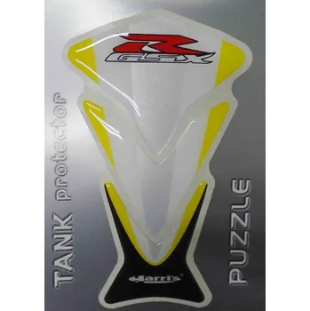 Tankpad ARIETE - PUZZLE 12970 - SUZUKI GSX-R žlutý