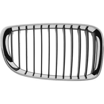 Nárazník P mřížka, chrom/černá [07-]