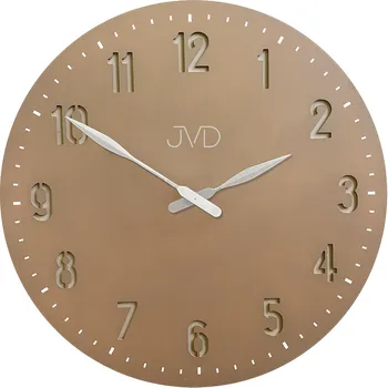 JVD Krémové designové nástěnné hodiny JVD HC39.2
