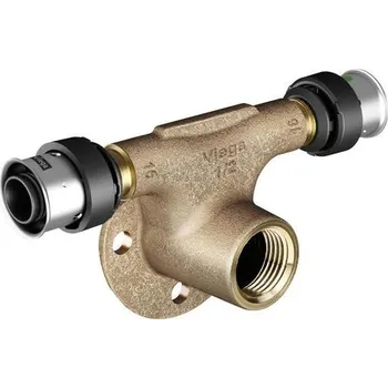 Fitinka Viega Smartpress T-kus nástěnný 20x1/2" m.6724.3