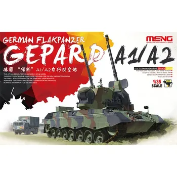 Plastikový model Meng 1/35 German Flakpanzer Gepard A1/A2