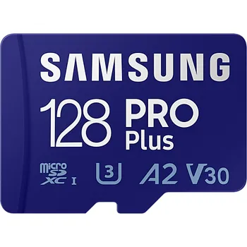Samsung microSDHC 128 GB PRO Plus + SD…