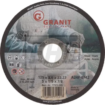 Řezný kotouč Řezný kotouč 775F1-125