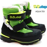 Zimní boty DDStep F651-21 zelenkavá Velikost: 35