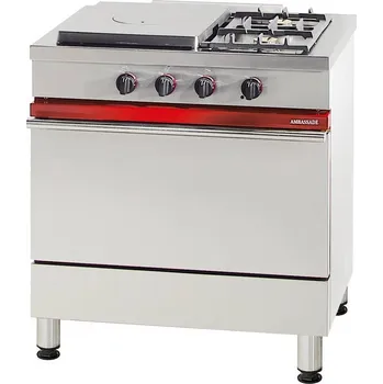 Sporák Société Industrielle de Lacanche SPORÁK PLYNOVÝ CG 831 CF EST - 2 HOŘÁKY, VARNÝ TÁL, EL. STATICKÁ TROUBA + GRIL