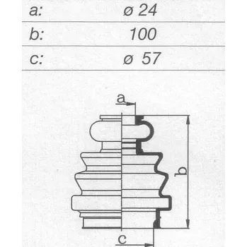 Manžeta ke kolu Manžeta k převodovce GOMET - sada