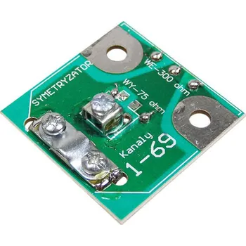 Příjem digitálního pozemního vysílání anténní symetrizační člen 300 na 75ohm