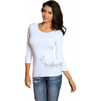 Oblečení a móda Dámské tričko Manati white - BABELL Bílá XL