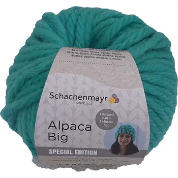 Příze Schachenmayr Alpaca big 166 Tyrkysová (Příze Alpaca big 166)