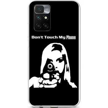Pouzdro na mobilní telefon Kryt Xiaomi Redmi 10 silikon Don't Touch Gun (obal neboli pouzdro na Xiaomi Redmi 10)