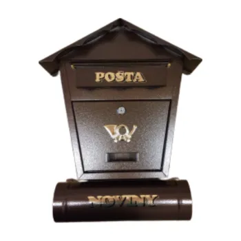 Poštovní schránka SCHRÁNKA DOMEK SD2T ANTIK MĚDĚNÁ 1500