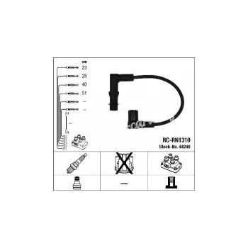 Zapalovací kabel Sada kabelů pro zapalování NGK RC-RN1310