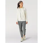 Wrangler®CELOPROPÍNACÍ FLEECE MIKINA - BÍLÁ M