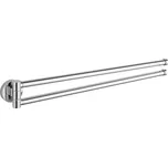 Sapho Aqualine SAMBA otočný držák ručníků dvojitý, 450mm, chrom (SB121)