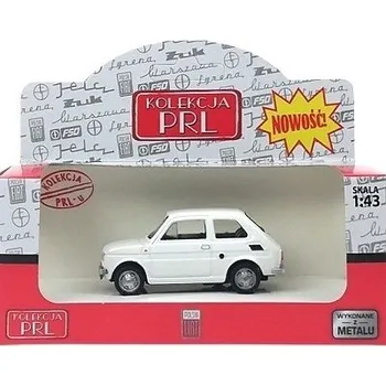 autíčko PRL FIAT 126p WHITE 204