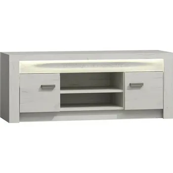 Televizní stolek Eoshop Televizní stolek DIAPOSILANNI I-9 jasan bílý